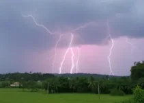 trovões e raios