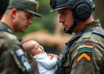 policiais militares salvam recém-nascida engasgada