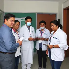 Visita técnica de saúde em Vitória