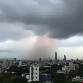 alerta amarelo de tempestade em São Paulo