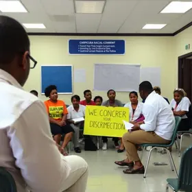 combate à discriminação racial