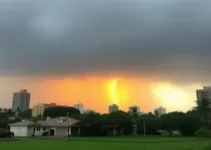 alerta amarelo de tempestade