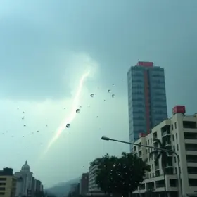 tempestade em São Paulo