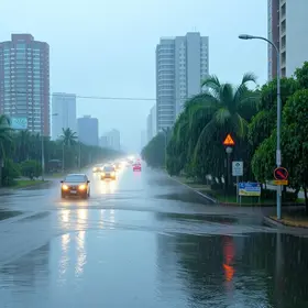 chuva em São Paulo