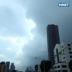 alerta amarelo de tempestade