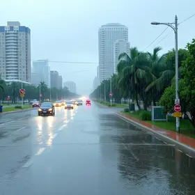 alerta de chuva em São Paulo