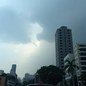 tempestade laranja